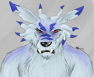 Weregarurumon by KynoMeow
