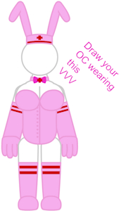 Playbunny Nurse Costume meme by DN39