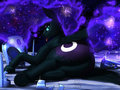 Patreon Prize: Nightmare's Moon by MykeGreywolf