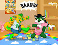 Rawwr by GlowSticksHusky