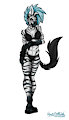 Zoey The Zebra by SonicFoxhound