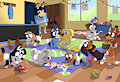 bandit daycare by BaltNWolf