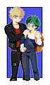 Bakudeku AU by MarcyDArg
