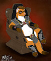 Klingon Defense Ferret By: Moody Ferret by AxleFurret