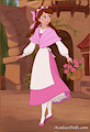 Natalie as a villager by nwa921game