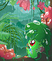 Rainy forest by Fuf