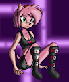 Fan Art -- Amy Rose by ZeexFoxia