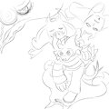 Robin & Priestess (scrapped sketch)