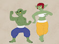Goblin martial artist by LurkingTyger